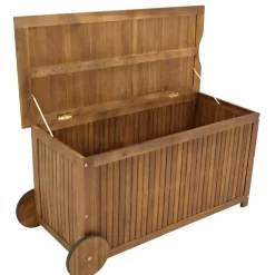 Gartentruhe aus Akazie Massivholz - Bibulath