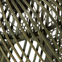 Geflecht Hängeleuchte in Oliv Grün - Enzuena (2er Set)