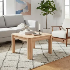 Geölter Kernbuche Tisch fürs Wohnzimmer - Lergavano