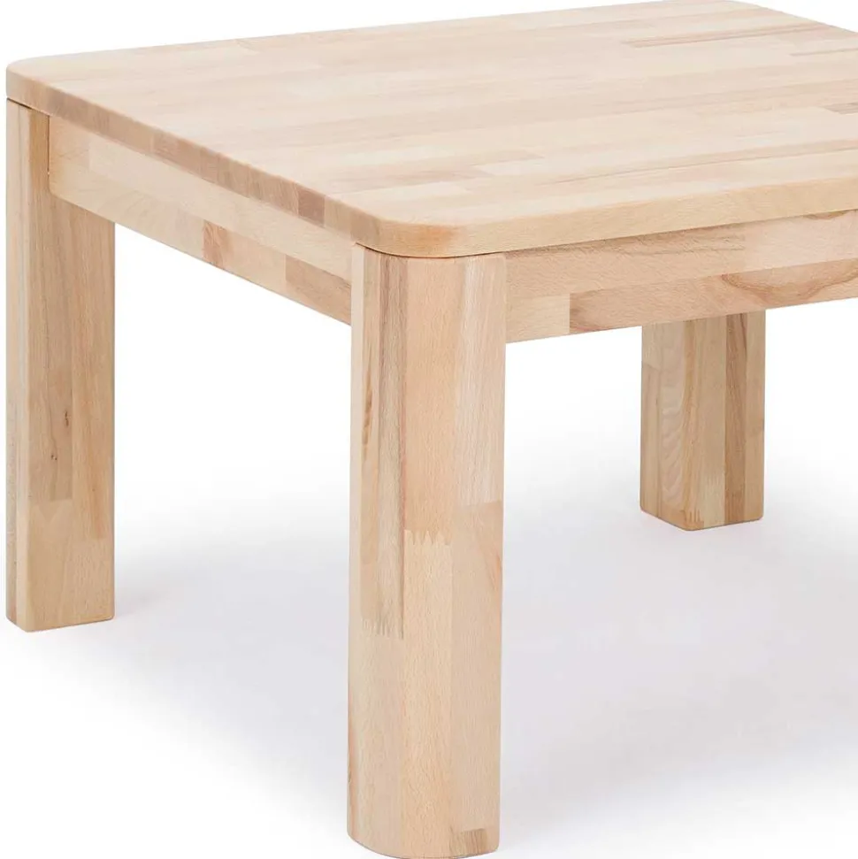 Geölter Kernbuche Tisch fürs Wohnzimmer - Lergavano