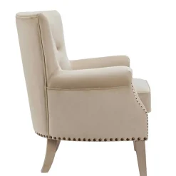 Gemütlicher Polstersessel in Beige - Halolas