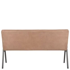 Gepolsterte Bank fürs Esszimmer in Hellbraun - Uminga