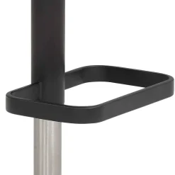 Gepolsterter Tresenstuhl in Dunkelgrau - Teromaso