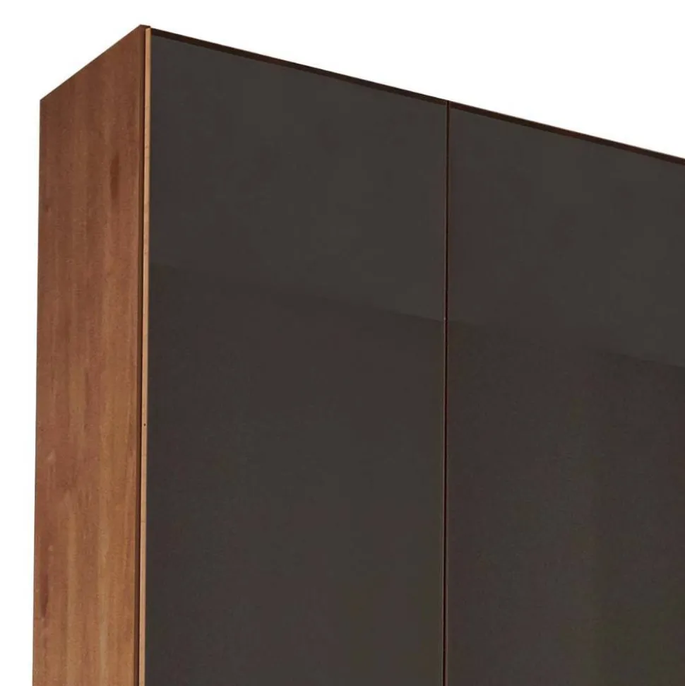 Glasfront-Kleiderschrank mit fünf Türen - Hung