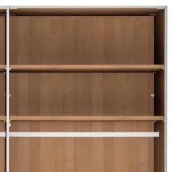 Glasfront-Kleiderschrank mit fünf Türen - Hung
