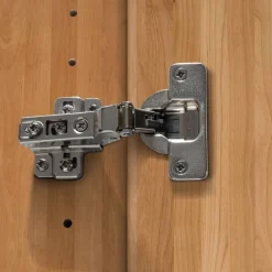 Glasfront-Schlafzimmerschrank in Dunkelbraun - Hung