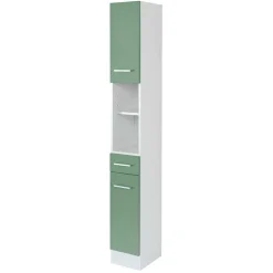 Günstiger Hochschrank fürs Bad 25x190x35 cm - Loenixa