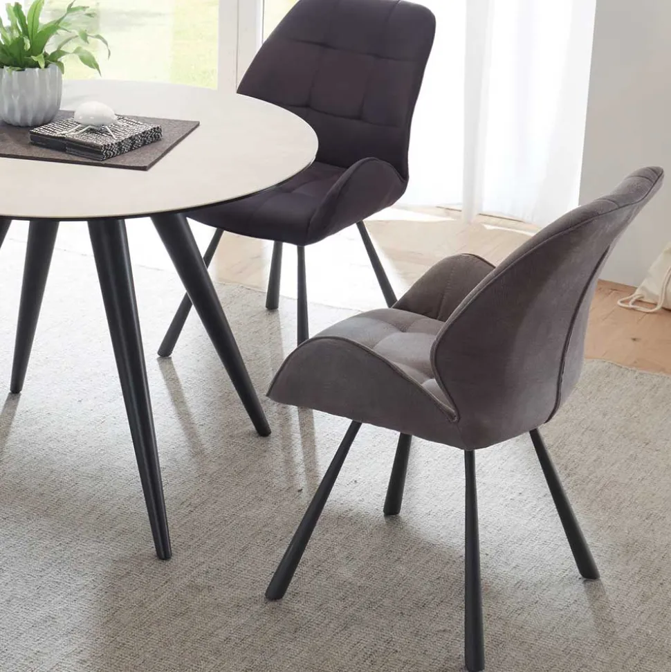 Günstiger Polsterstuhl modern - Plovema (2er Set)