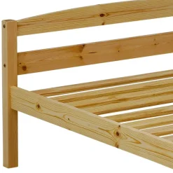 Günstiges Holzbett aus Fichte Massivholz - Niels