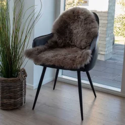 Graubraunes Fell Schaffell - Progressive