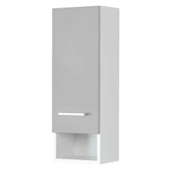 Graue Möbel Zusammenstellung fürs Bad - Girios (fünfteilig)