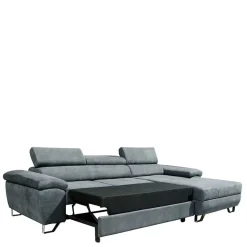 Graue Sofaecke mit Schlaffunktion - Quartia