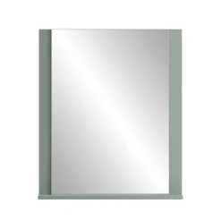 Graugrüner Spiegel mit Ablage - Velmarun