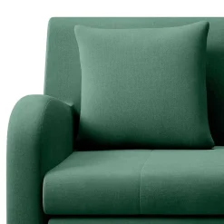 Grünes Schlafsofa mit Veloursbezug - Vigretta