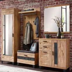 Große Flureinrichtung als Set - Elprisca (fünfteilig)