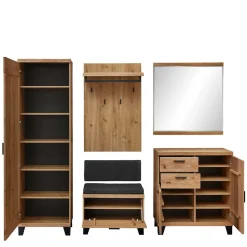 Große Flureinrichtung als Set - Elprisca (fünfteilig)