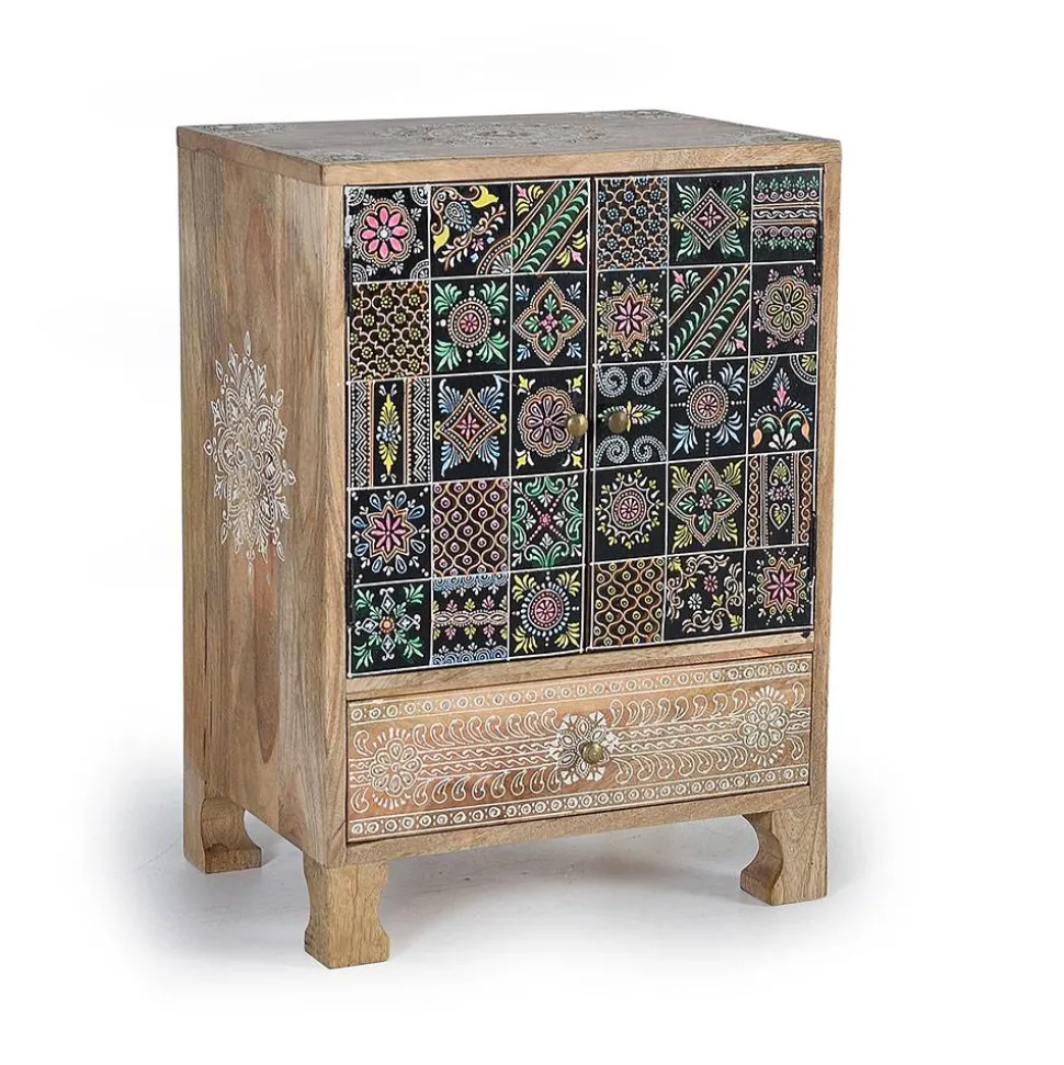 Großer Nachtschrank mit Doppeltür - Fenezian