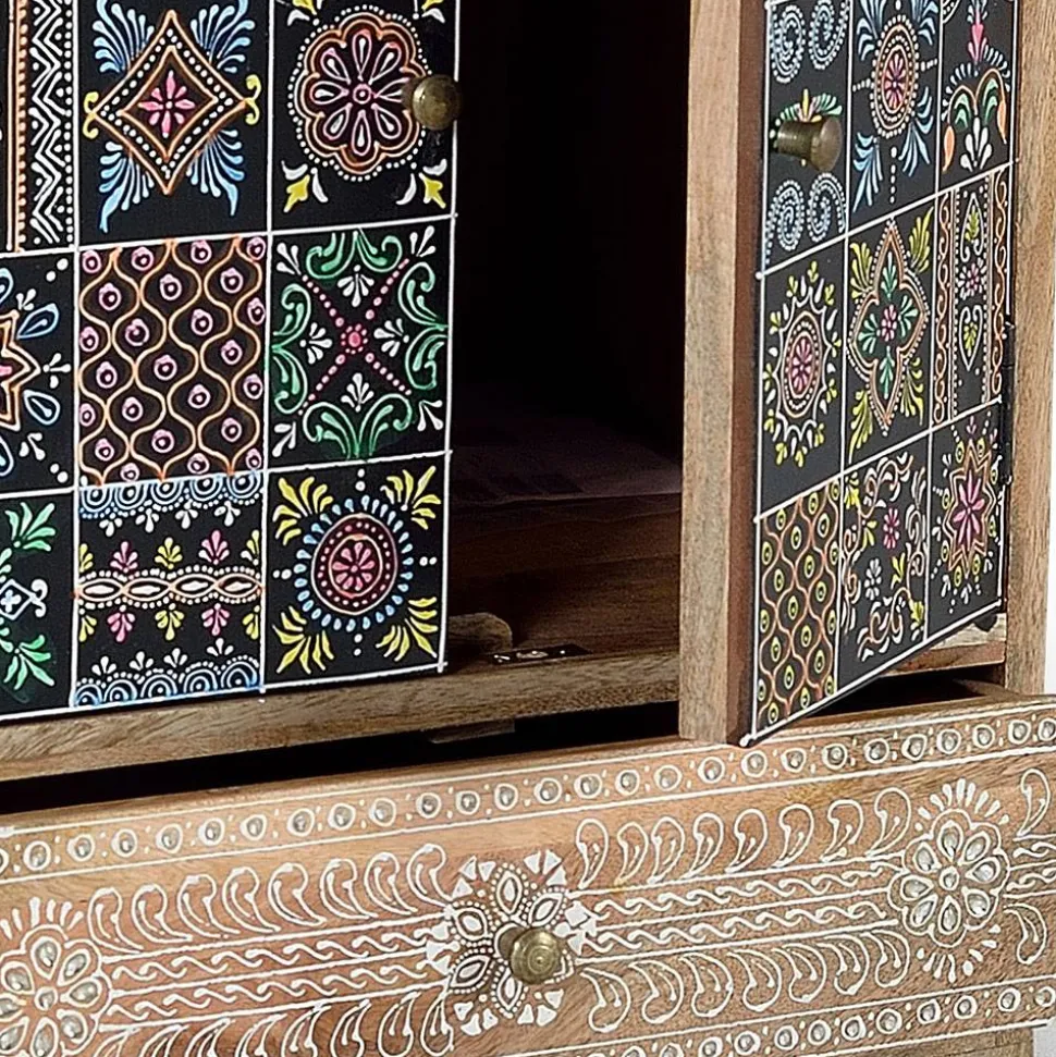 Großer Nachtschrank mit Doppeltür - Fenezian