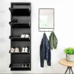 Großer Schuhschrank mit 5 Klappen - Alicudi