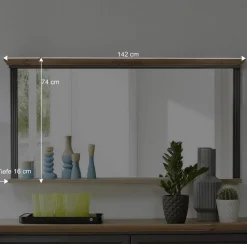 Großer Wandspiegel mit 142 cm Breite - Thumbs