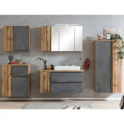 Großes Möbelset Badeinrichtung - Mia (fünfteilig)