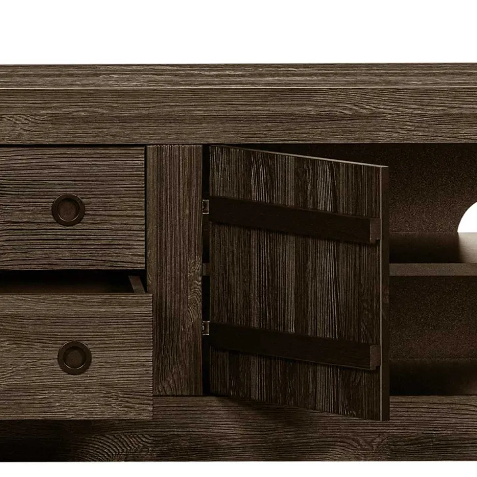 Großes TV Lowboard im Japandi Design - Vinzenzo