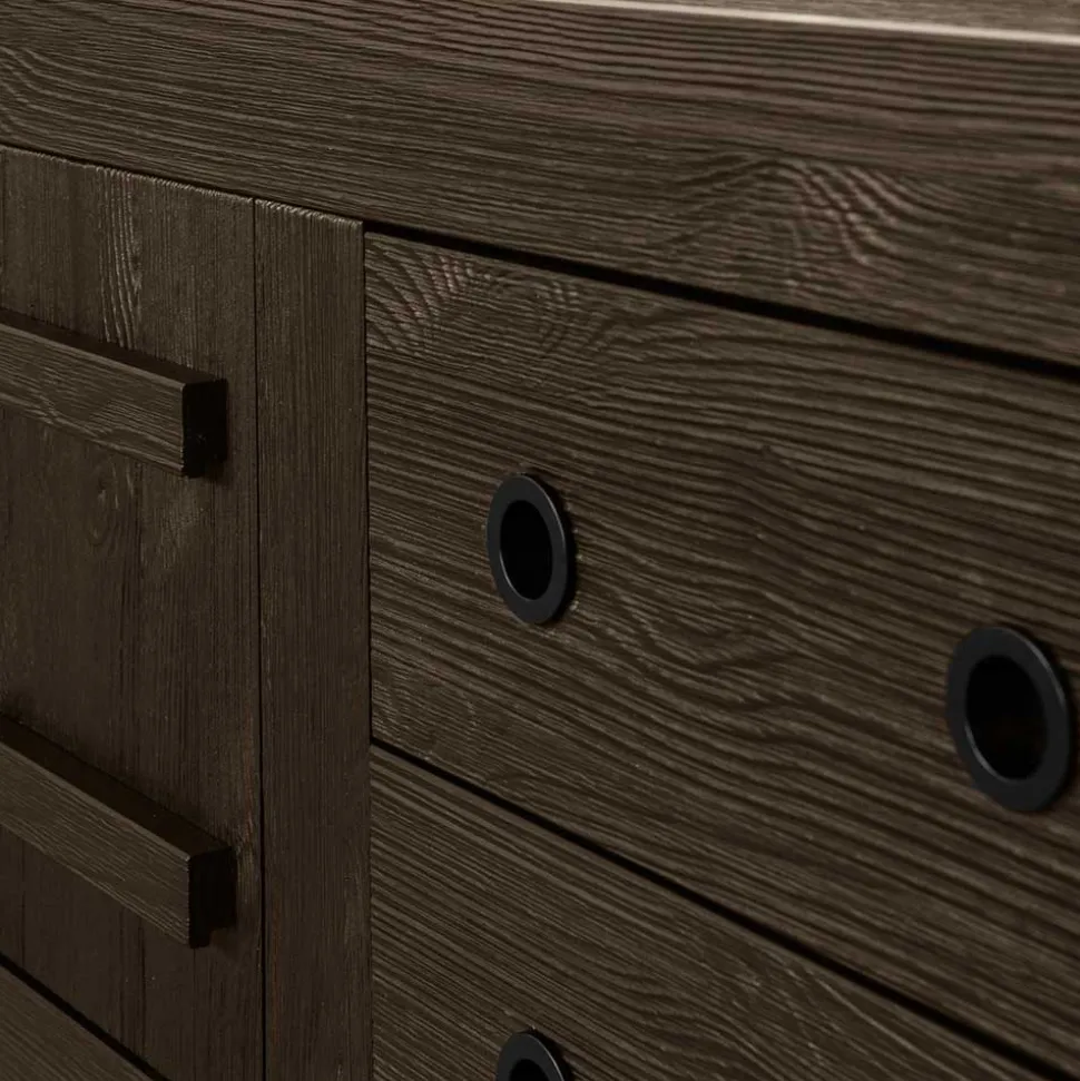 Großes TV Lowboard im Japandi Design - Vinzenzo