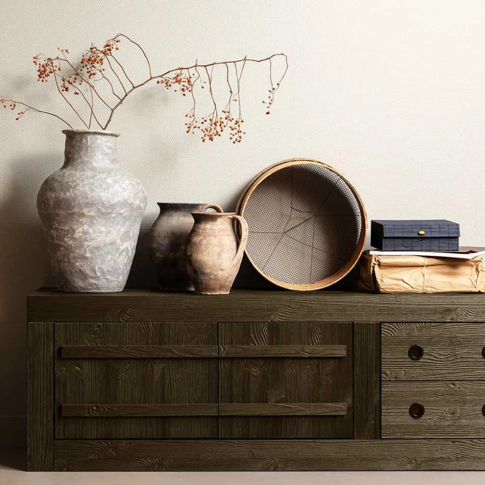 Großes TV Lowboard im Japandi Design - Vinzenzo