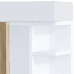 Gäste Bad Waschtisch mit Regal & Tür - Coloniale