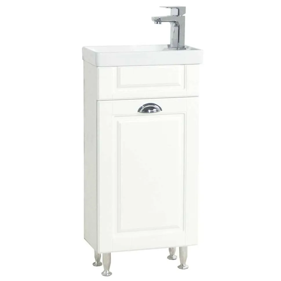 Gäste-WC Waschtisch in klassischem Design - Akira