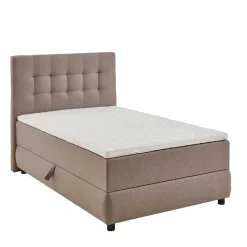 H2 Polsterbett mit Topper und 7-Zonen-TTF-Matratze - Zikalu