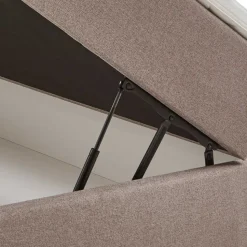 H2 Polsterbett mit Topper und 7-Zonen-TTF-Matratze - Zikalu