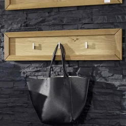 Hakenleiste Natrius aus Wildeiche Massivholz