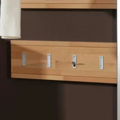 Hakenleiste Wislama aus Kernbuche Massivholz