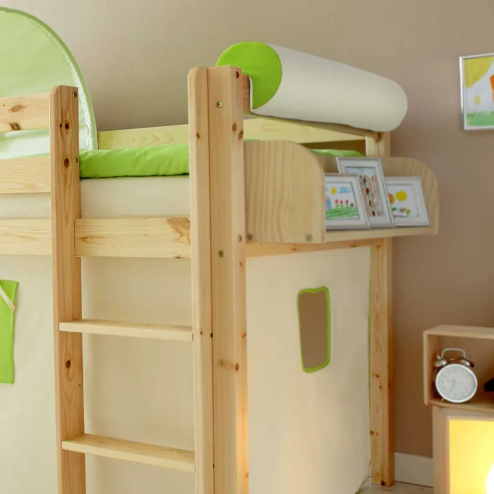 Halbhochbett Standings aus Kiefer Massivholz