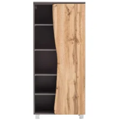 Halboffener Badschrank in Wildeiche Optik - Breznia