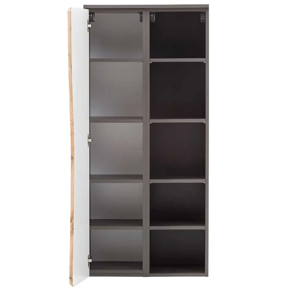 Halboffener Badschrank in Wildeiche Optik - Breznia