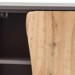 Halboffener Badschrank in Wildeiche Optik - Breznia