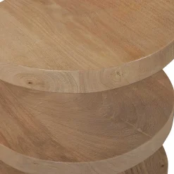 Halbrunder Beistelltisch im Skandi Design - Fuxiata