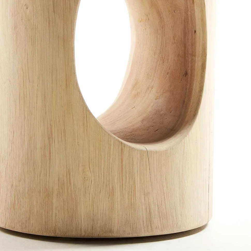 Handgearbeiteter Beistelltisch aus Massivholz - Andrew