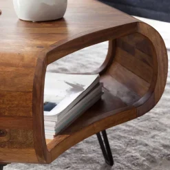 Handgearbeiteter Design-Couchtisch modern - Lenza