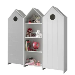 Haus Kleiderschränke & Regal für Kinder - Indefiva (dreiteilig)