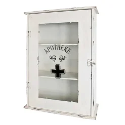 Hausapotheken Schrank Dorna in Weiß