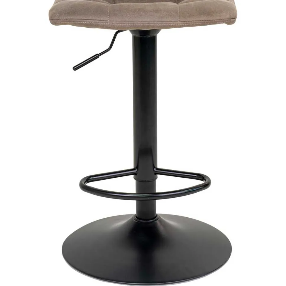 Hellbraune Barstühle höhenverstellbar - Ofmany (2er Set)