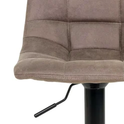 Hellbraune Barstühle höhenverstellbar - Ofmany (2er Set)