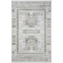 Heller Teppich Brücke in drei Größen - Serasmus