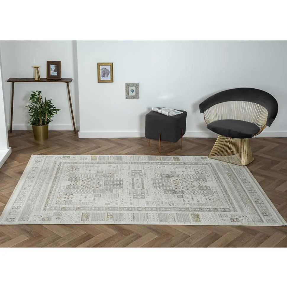 Heller Teppich Brücke in drei Größen - Serasmus