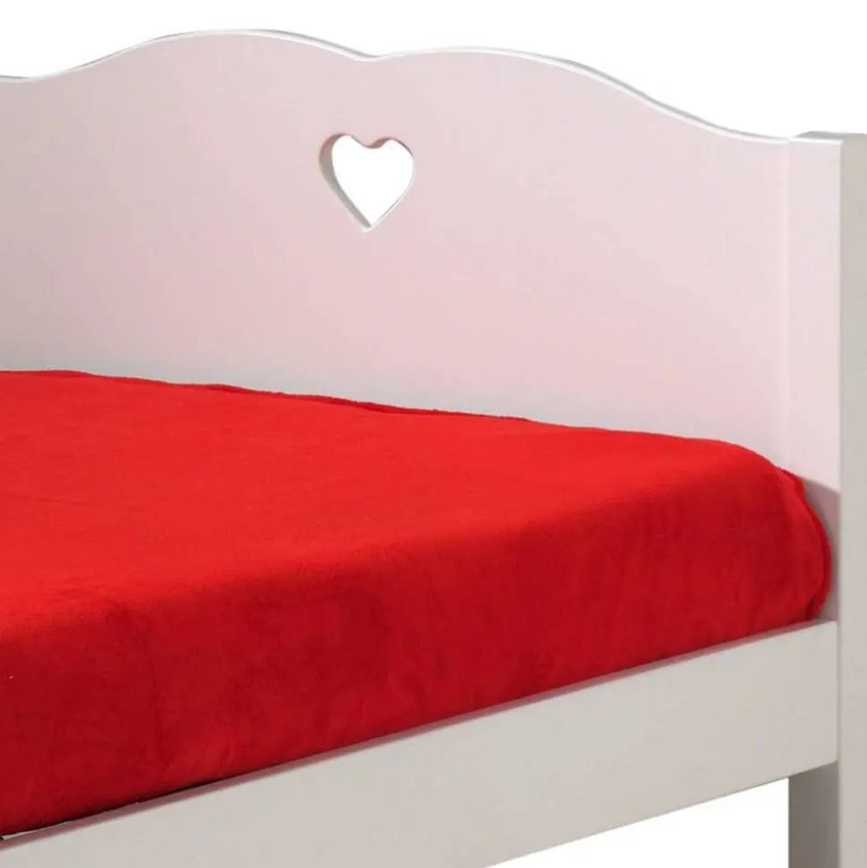 Herz Design Kinderzimmer in Weiß - Grandory (dreiteilig)