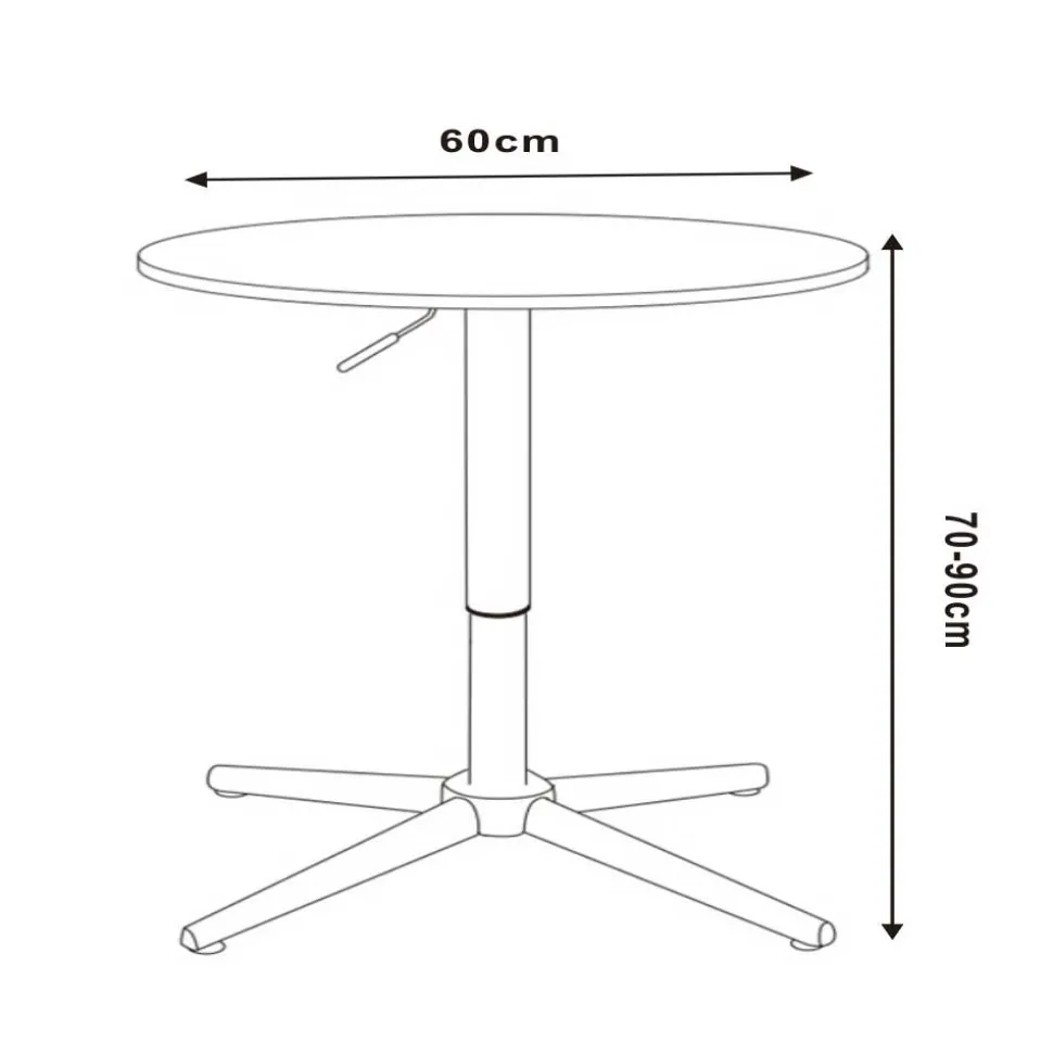 Höhenverstellbarer Bartisch - Stehtisch - Adeass