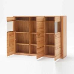 Highboard Athias aus Kernbuche